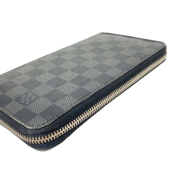 LOUIS VUITTON Zippy Organizer N63077 Damier Graphite Long Wallet 451-072725 - Picture 3 of 11